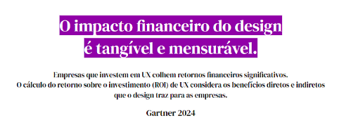 Impacto financeiro do design